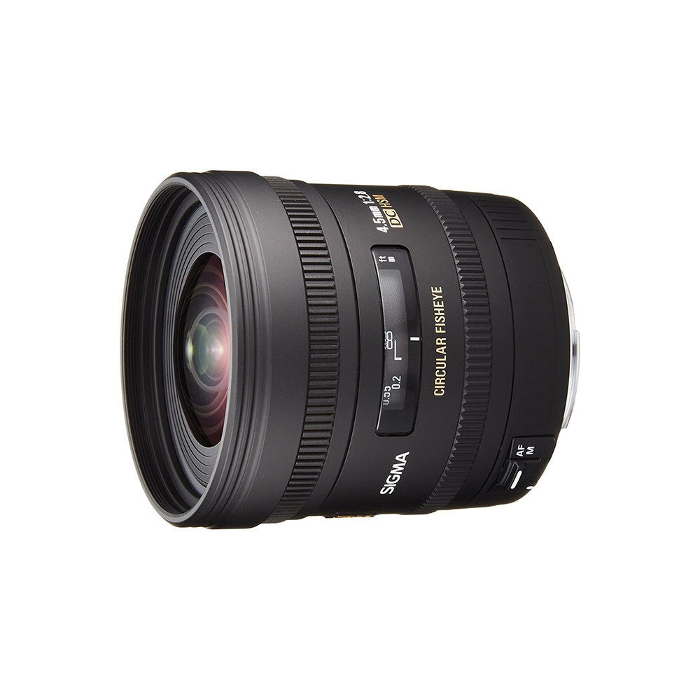 4.5mm F2.8 EX DC CIRCULAR FISHEYE HSM（ニコンFマウント）