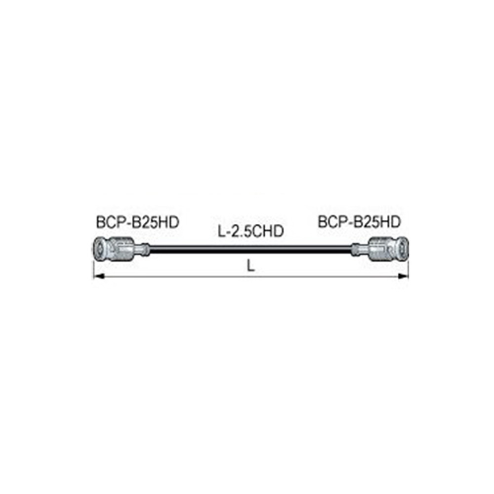 BNCケーブル0.5M（D2.5HDC005E 0.5M）