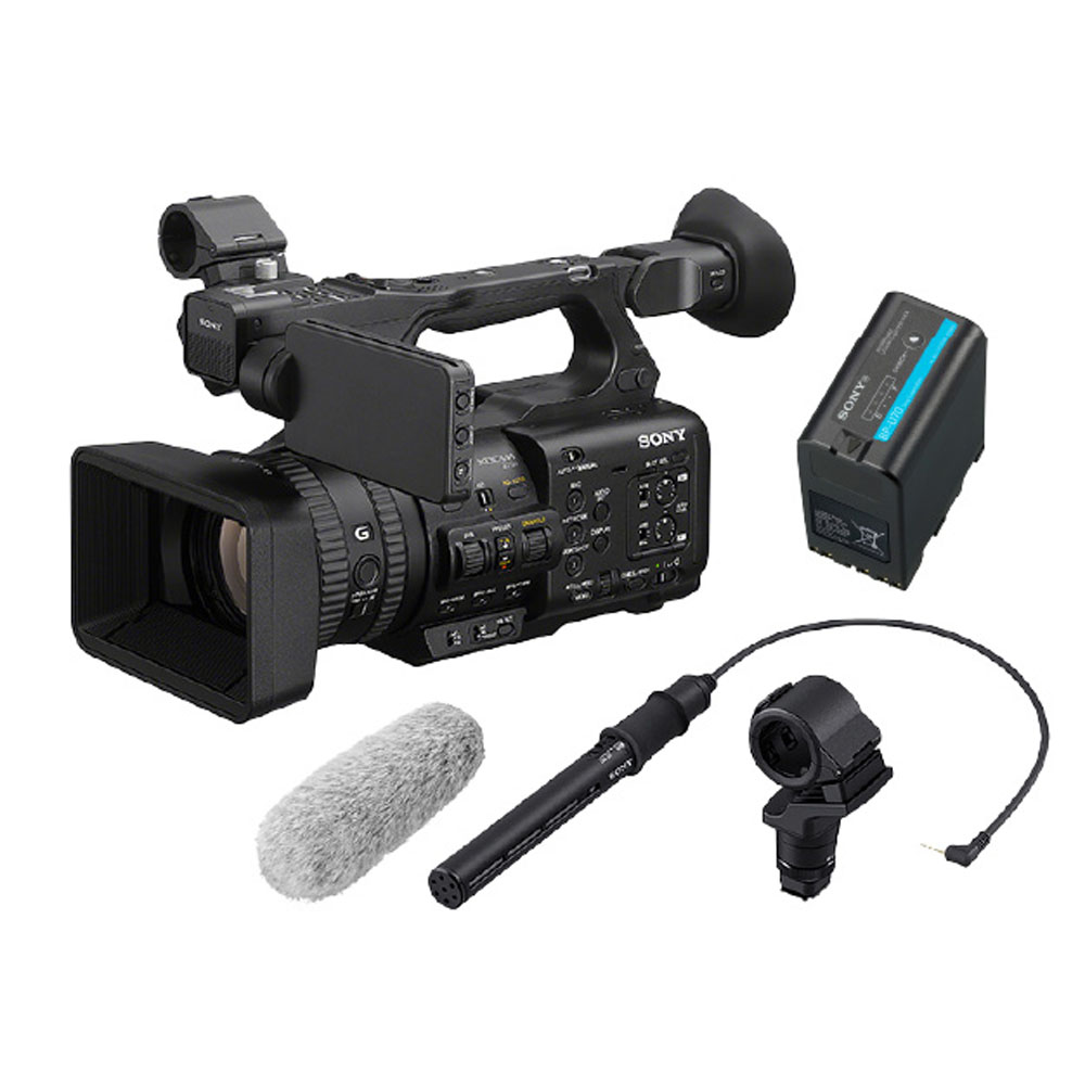 PXW-Z200 + ECM-CG60 + BP-U70